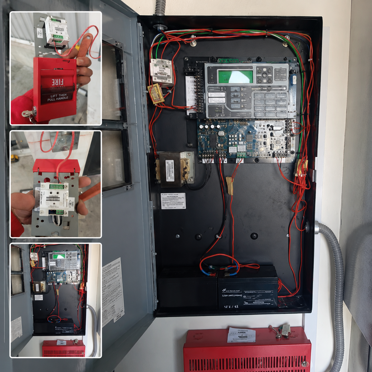 Sistema de detección y alarma contra incendio instalado por Gitech en La Serena y Coquimbo